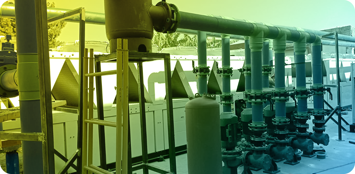 HVAC engineering project equipment